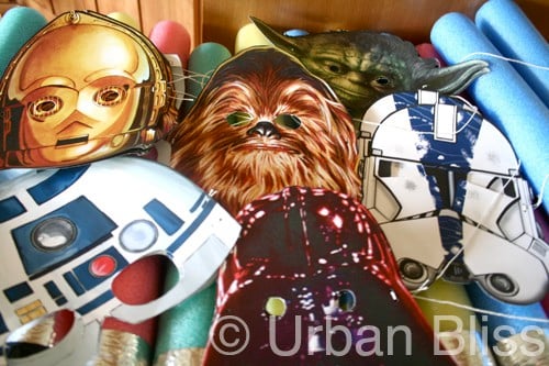 star wars party masks