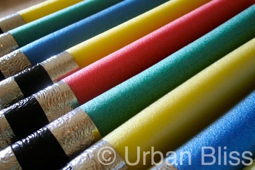 homemade star wars light sabers