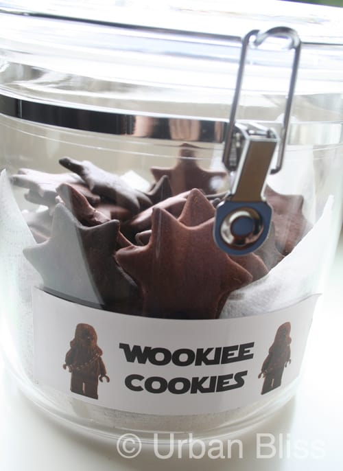 star wars party wookie cookies