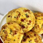 Bacon, Cheddar, and Herb Biscuits perfect for breakfast & brunch. Recipe on UrbanBlissLife.com