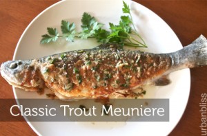 Classic Trout Meuniere by Urban Bliss