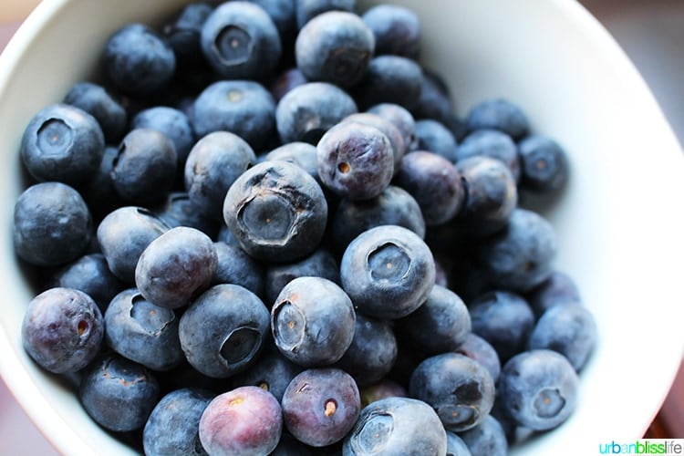 blueberries