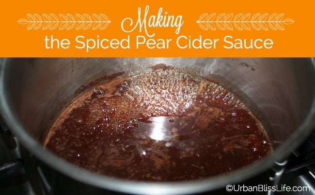 Chocolate Mousse Pretzel Trifle with Spiced Pear Cider - Making Sauce