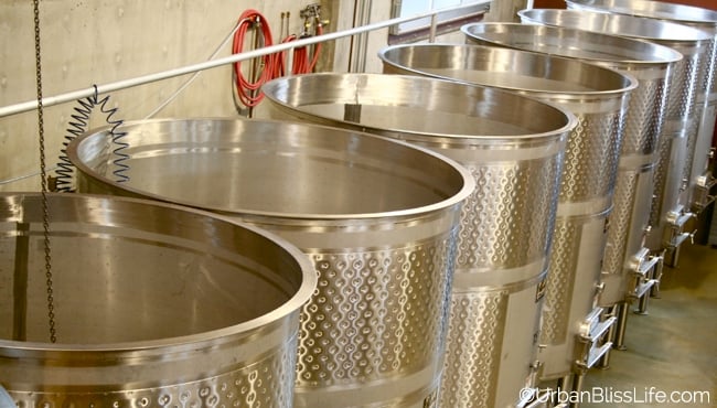 HawksViewCellars - stainless steel