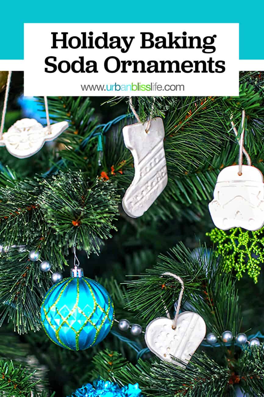 DIY baking soda ornaments