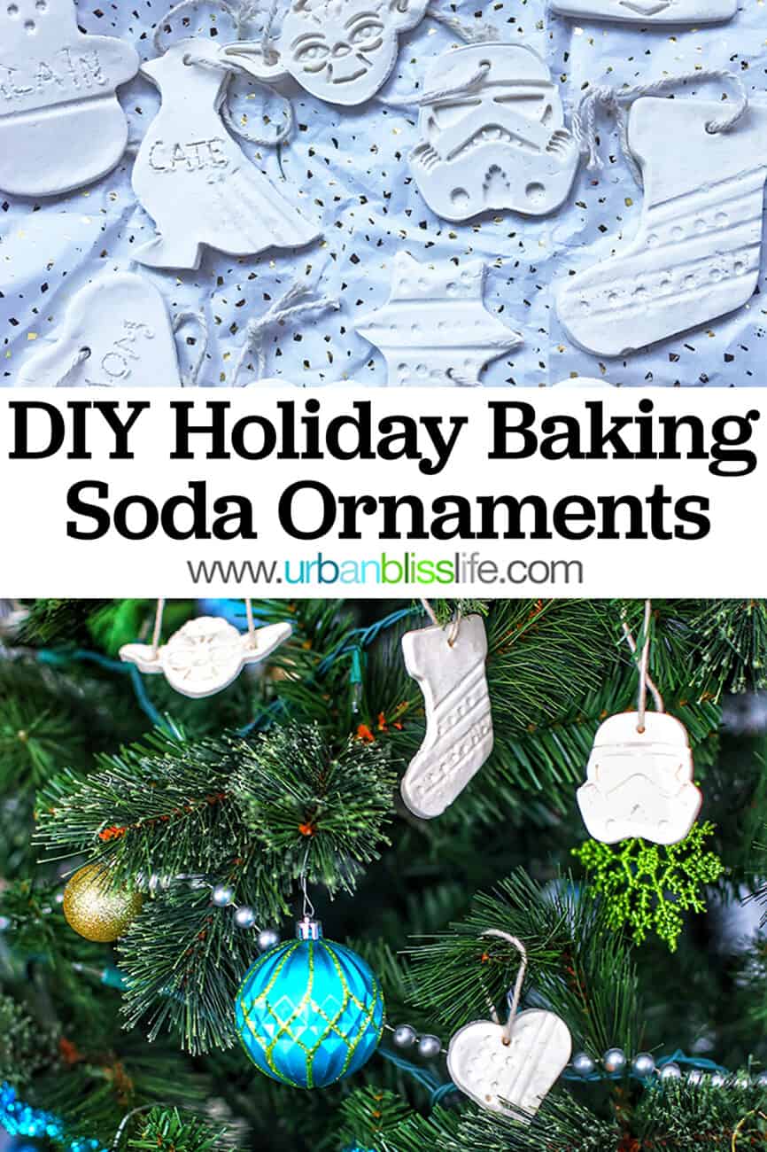 DIY baking soda ornaments