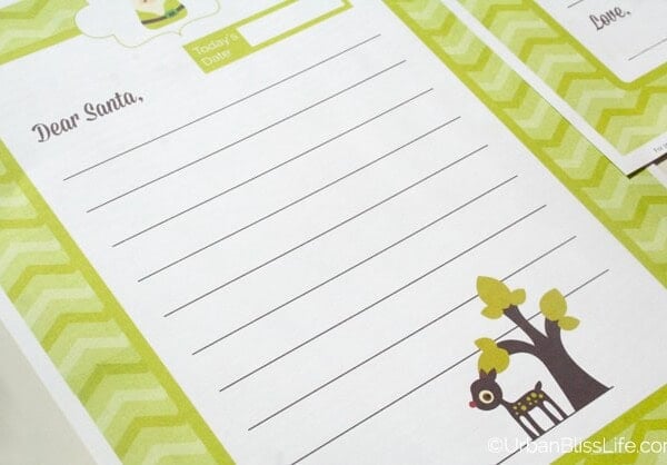 Dear Santa Letter Printable 2013