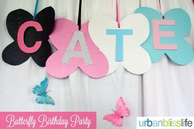 Butterfly Birthday Party by Urban Bliss Life