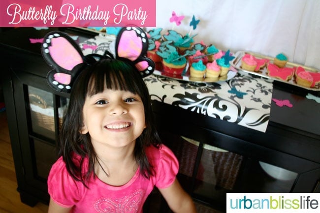 Butterfly Birthday Party by Urban Bliss Life