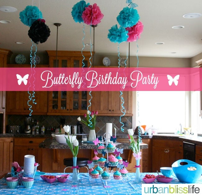 Butterfly Birthday Party by Urban Bliss Life
