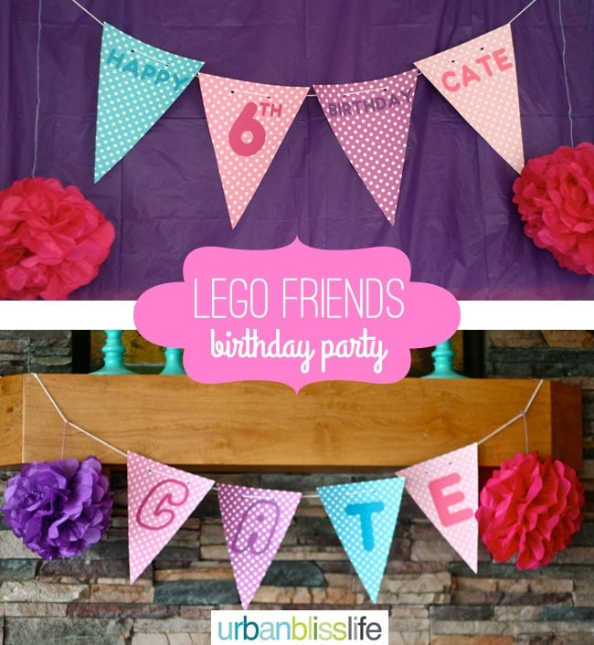 LEGO Friends Birthday Party