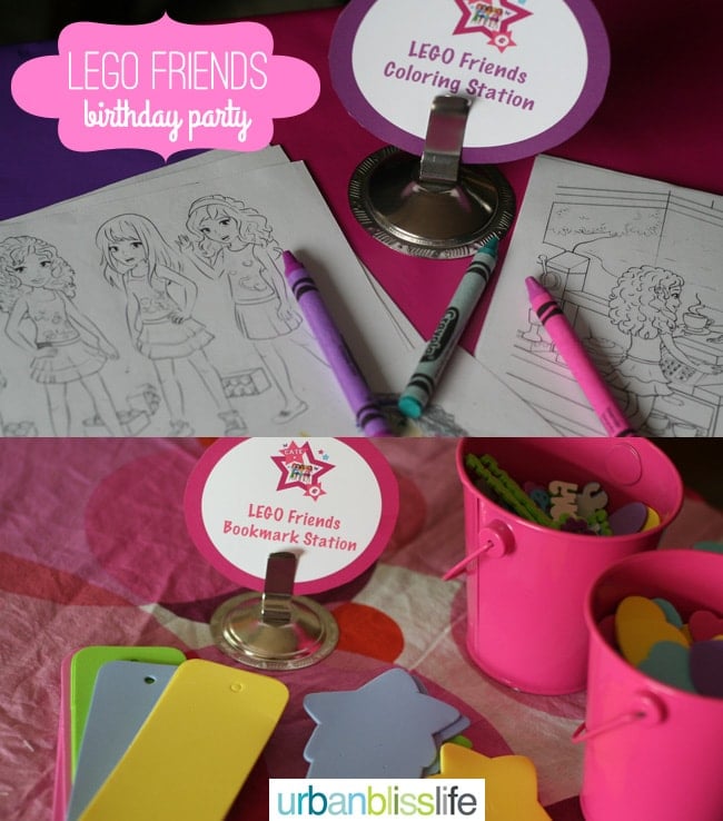 LEGO Friends Birthday Party
