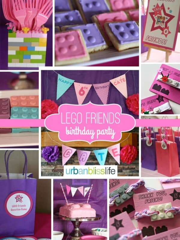 Lego Friends Birthday Party Planning Tips and Party Ideas