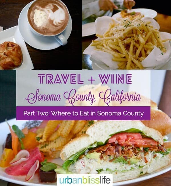 Where to Eat in Sonoma California