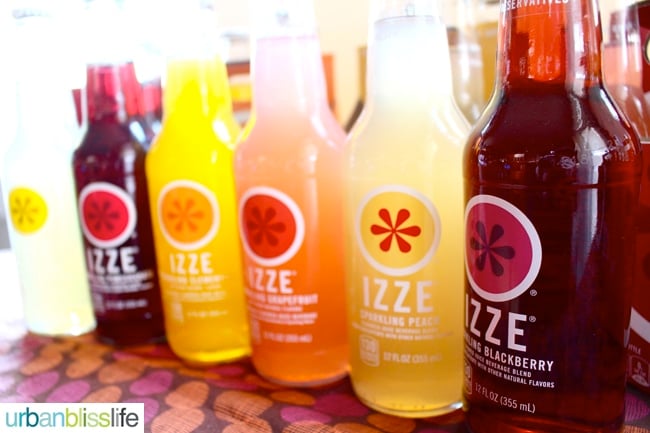 IZZE sparkling beverages