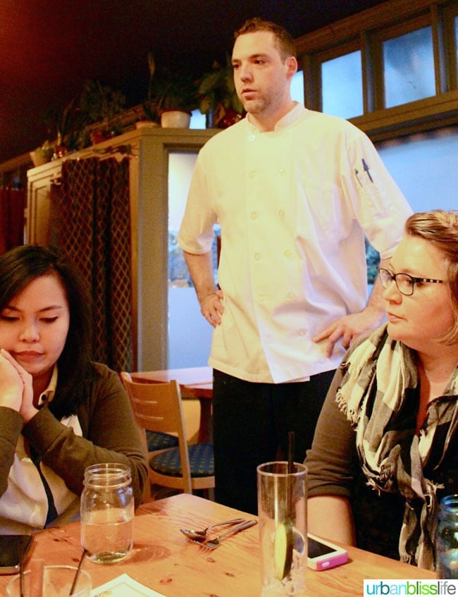 Acadia cajun restaurant Portland, Oregon Chef Adam Higgs