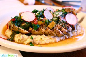 Acadia cajun restaurant Portland, Oregon pork