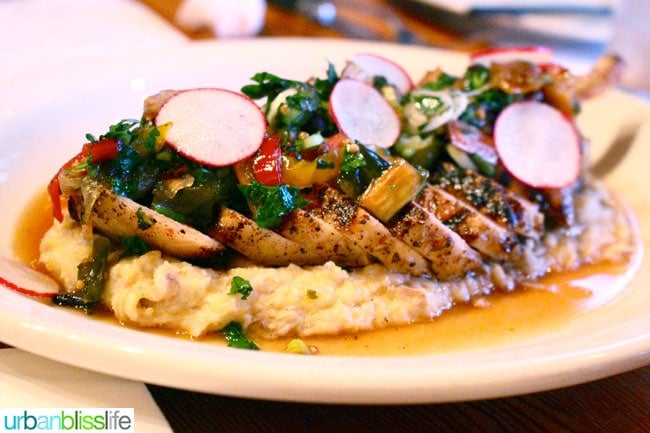 Acadia cajun restaurant Portland, Oregon pork