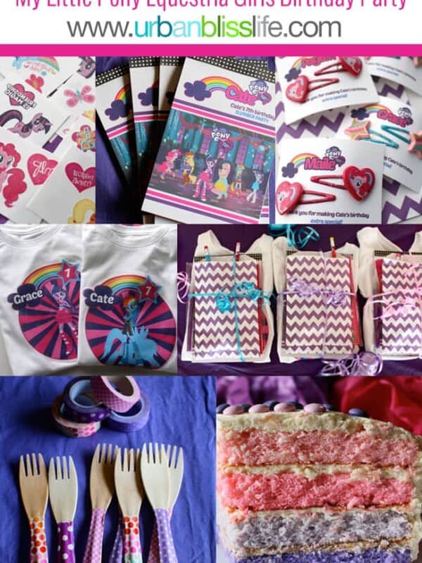 My Little Pony Equestria Girls Birthday Party ideas inspiration