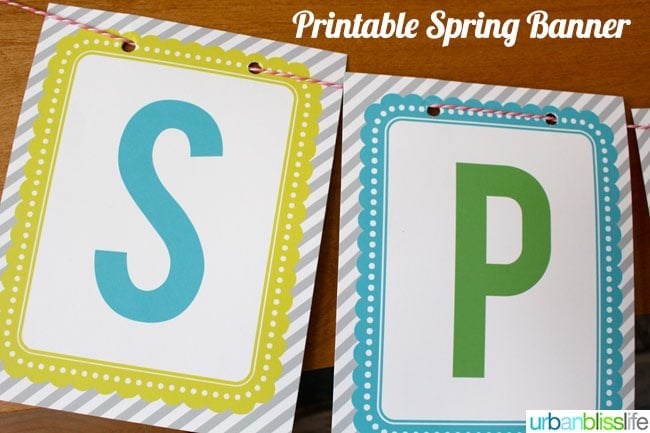 Spring Printable