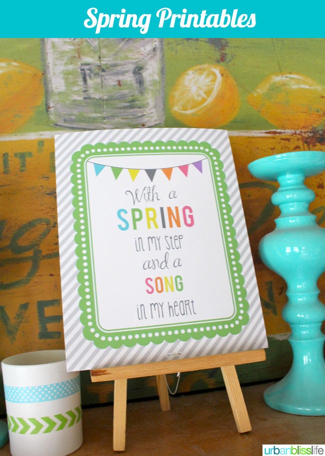 Spring Printables