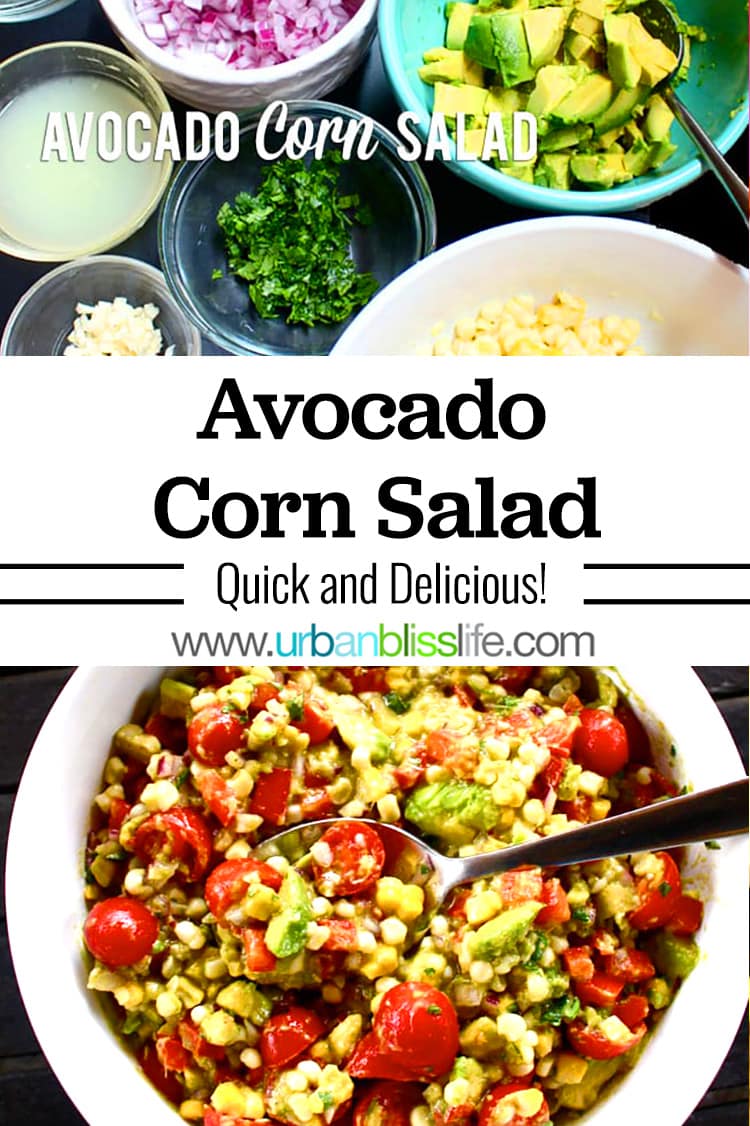 avocado corn salad