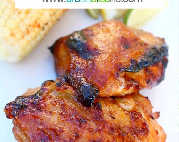 ginger grilled chicken with cider