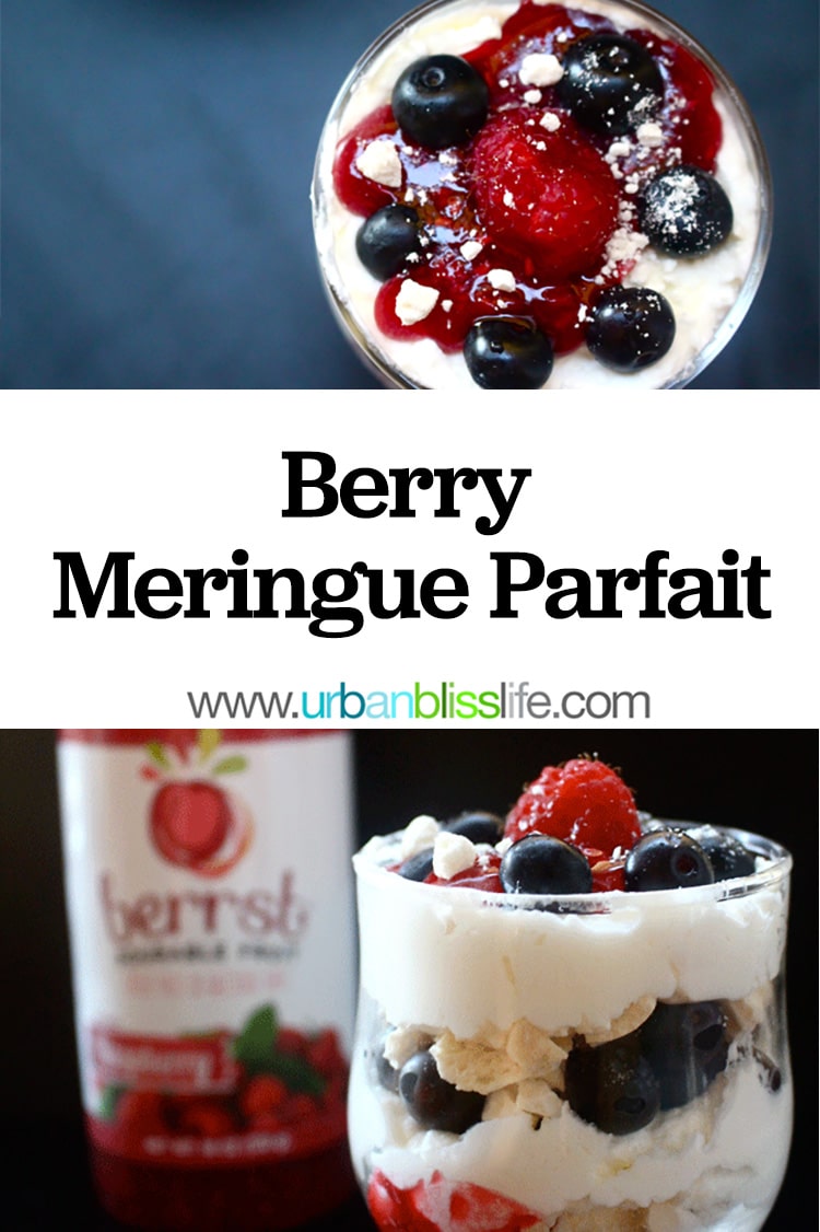 Berry Meringue Parfait