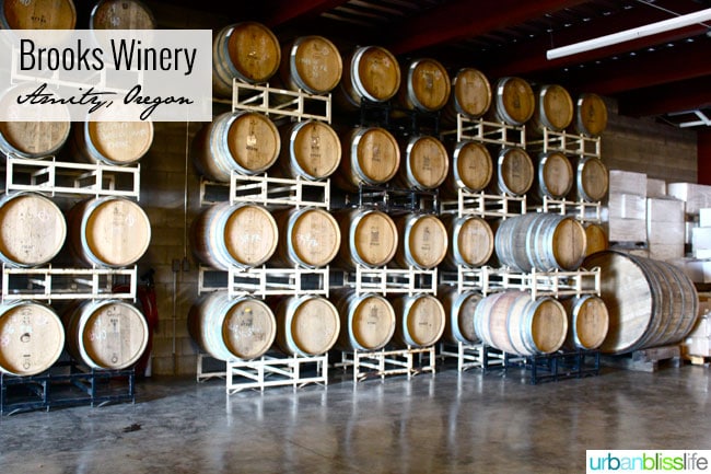 wine barrels