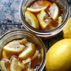 ginger lemon honey syrup