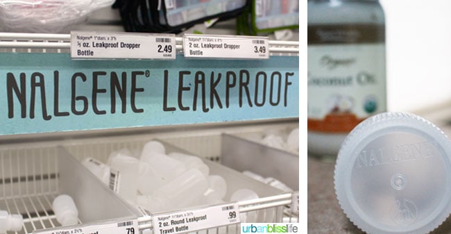 extended stay travel essential: nalgene leakproof bottle