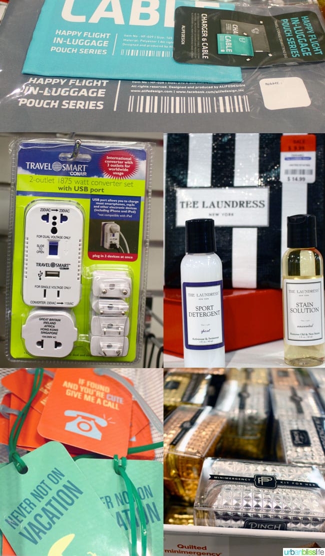 Container Store travel essentials
