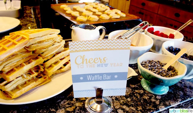 Party Bliss: Host a Waffle Bar!