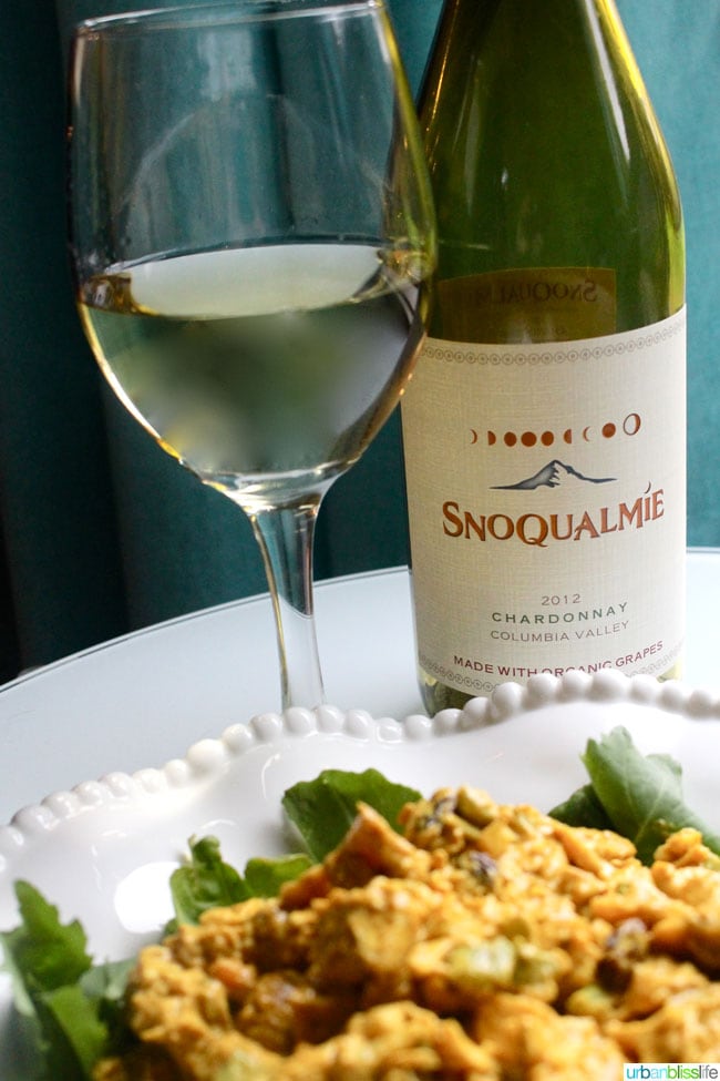 Snoqualmie Organic Chardonnay Glass