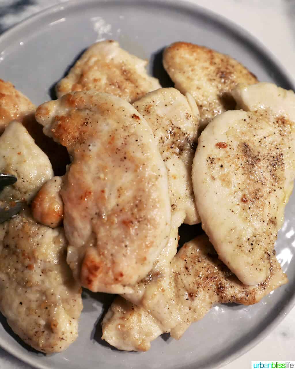 chicken breasts on a plate