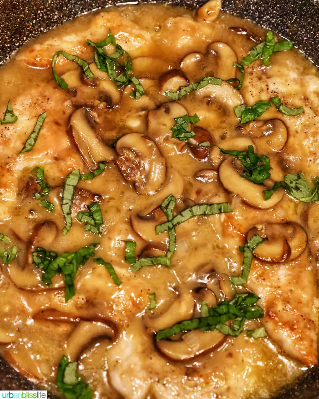 making chicken marsala sauce