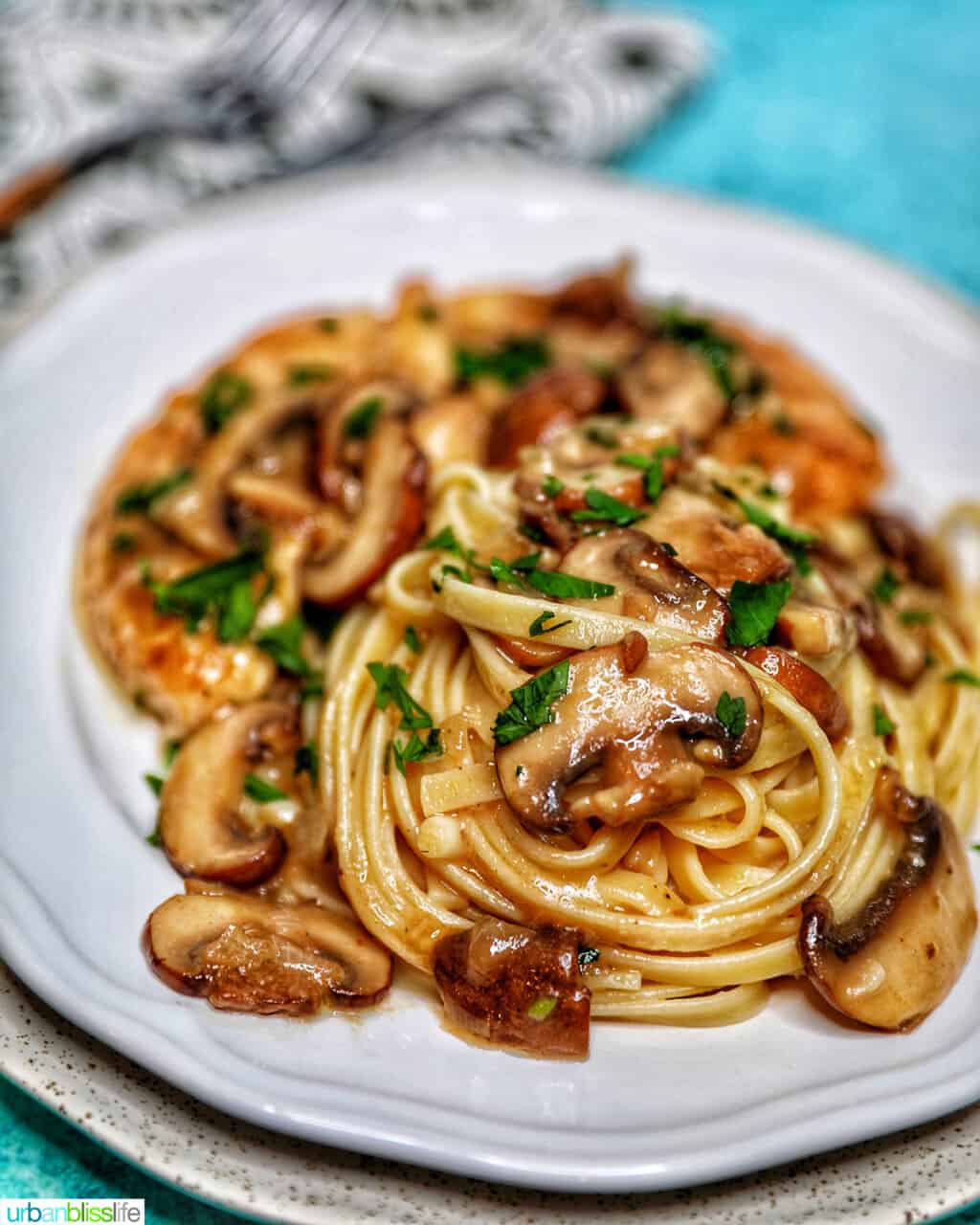 pasta with chicken marsala