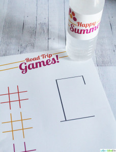 Free Summer Printables: Road Trip Games & Water Bottle Labels on UrbanBlissLife.com