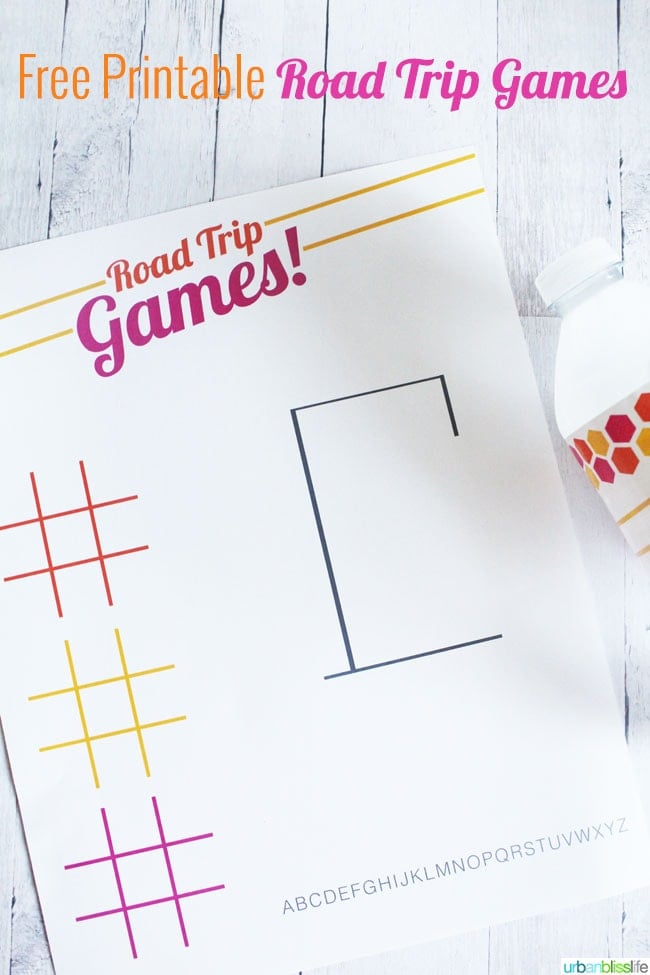 tic tac toe printable
