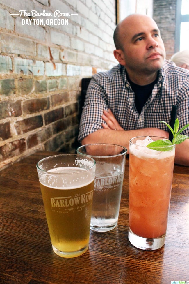 The Barlow Room restaurant, Dayton, Oregon