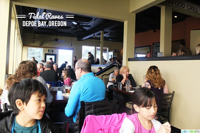 Tidal Raves restaurant Oregon Coast
