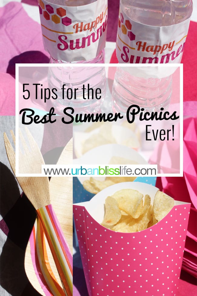 5 Tips for the Best Summer Picnics Ever on UrbanBlissLife.com