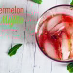 Watermelon Mojito cocktail recipe on UrbanBlissLife.com