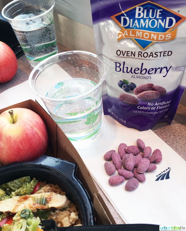 Blue Diamond Almonds Blueberry and Salted Caramel on UrbanBlissLife.com