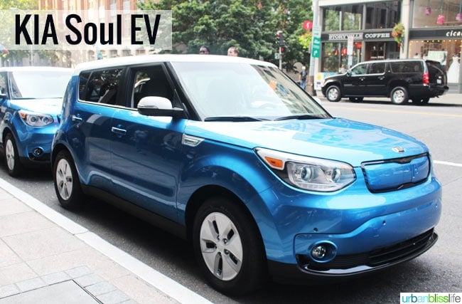 Kia Soul EV car review on UrbanBlissLife.com