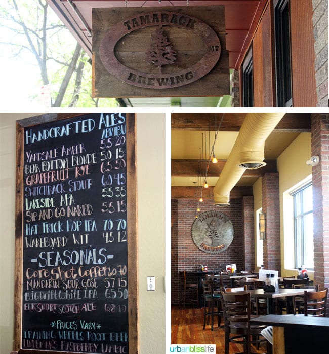 Places to eat in Missoula, Montana: Tamarack Brewing