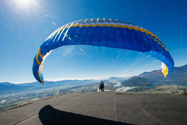 Fraser Valley Paragliding in British Columbia
