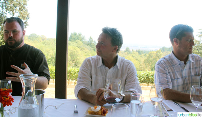 Chad Stock of Onero winery, Joe Dobbes of Dobbes winery, Paul Durant of Durant Vineyards on UrbanBlissLife.com