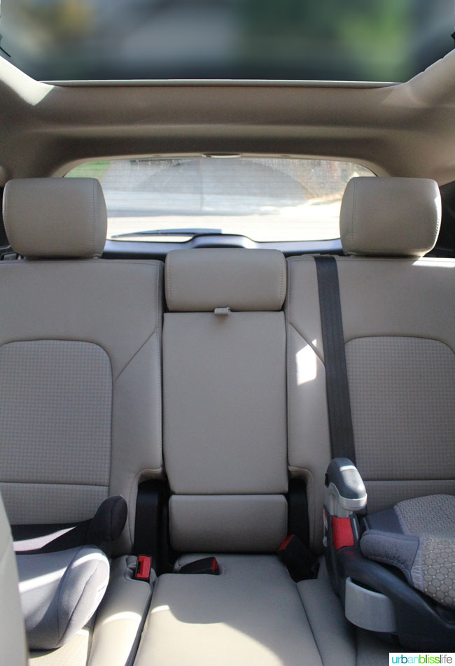 2015 Hyundai santa fe sport interior