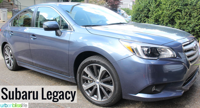 2015 Subaru Legacy review on UrbanBlissLife.com